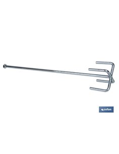 VARILLA MEZCLADORA YESO Ø120 600 MM M14 2