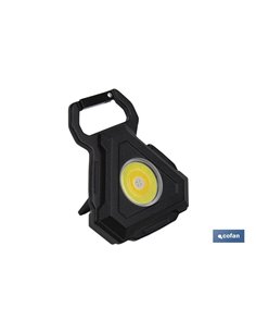LLAVERO LINTERNA MULTIFUNCIONAL COB