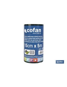 CINTA DE UNIÓN PARA CÉSPED ARTIFICIAL DOBLE CARA 15 CM X 5 M VERDE 2