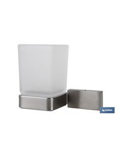 Portavaso Modelo Madeira Inox 304  Satin