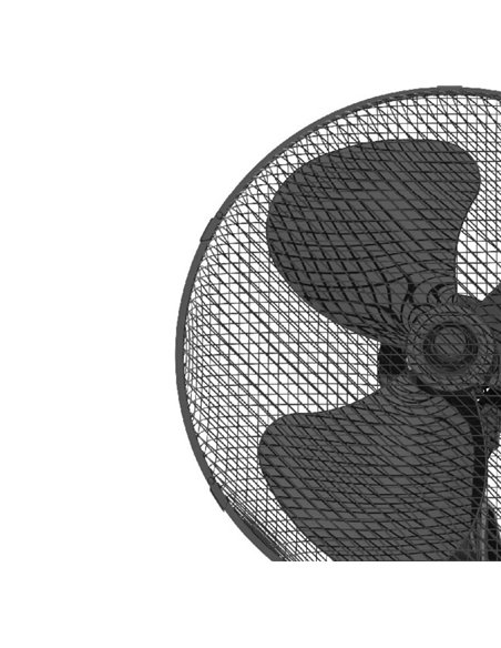 Ventilador de pared Sautar con mando Ø43cm 45W Negro
