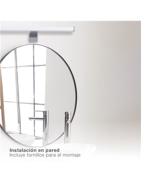 Aplique baño LED Nakur 6W 4000K IP44