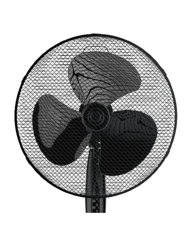 Ventilador de pie Nametil Ø43cm 45W Negro