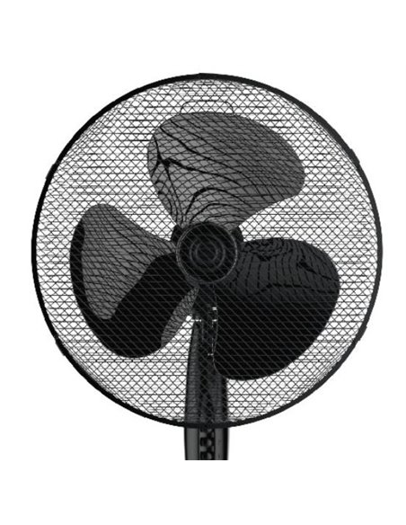 Ventilador de pie Nametil Ø43cm 45W Negro