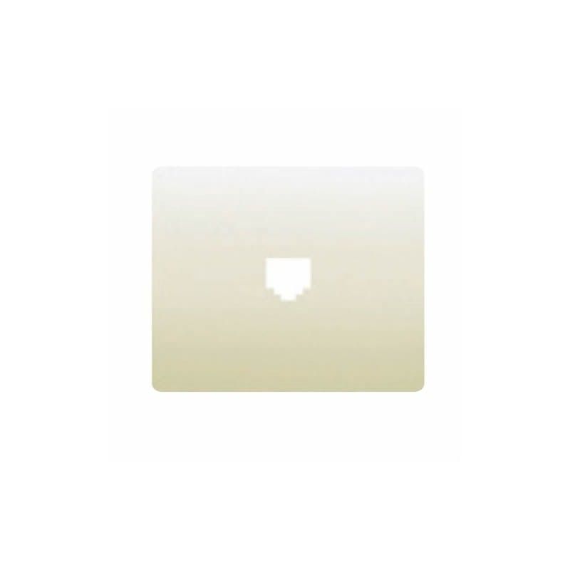 Tecla para interruptor, conmutador o cruzamiento BLANCA BJC IRIS 18705