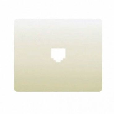 Tapa toma TELF o RJ45 BEIGE BJC IRIS 19782-A