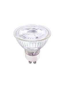 Lâmpada LED de vidro dicróico 38º 5W GU10 4000K