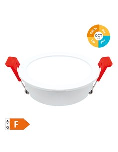 Aro redondo empotrable compacto LED Lumati 4W 3000 - 4000 - 6000K Blanco 2