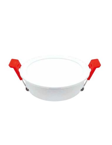 Aro redondo empotrable compacto LED Lumati 7W 3000 - 4000 - 6000K Blanco