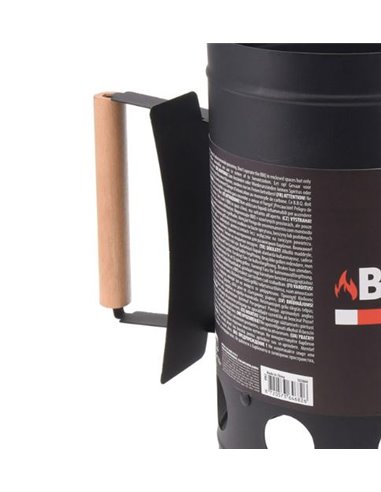 Entrada para churrasco 27cm, zinco preto