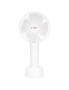 Mini ventilador de mano Balu USB recargable Blanco