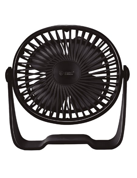 Ventilador de mesa Mini Alua USB Ø15cm 3W Preto