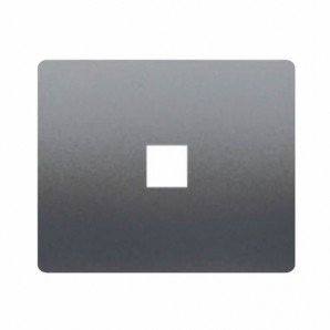 Tapa toma TELF o RJ45 ACERO NEPTUNO BJC IRIS 18882-AN