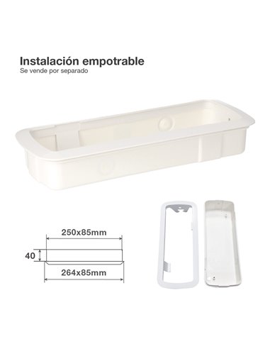 Luminaria LED de emergencia Marang 1.5W