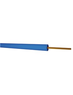 Rollo 100M Cable flexible (1x1.5mm) Azul