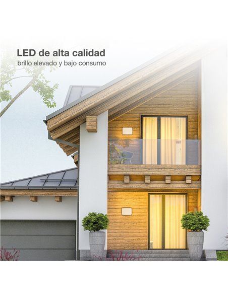 Proyector aluminio LED Sulevai 50W 4000K IP65 Negro