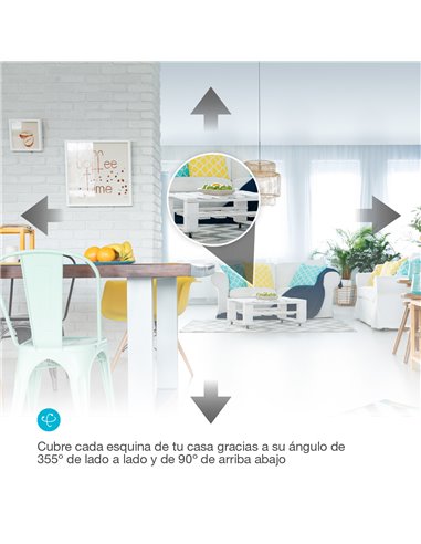 Cámara inteligente Calunda vía wifi 1080P-2MP