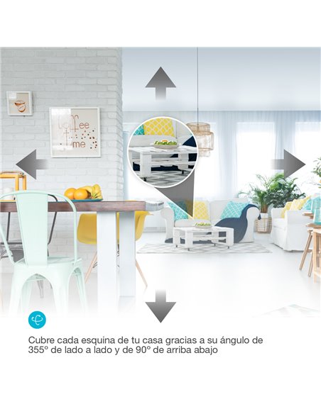 Cámara inteligente Calunda vía wifi 1080P-2MP