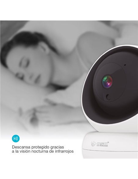 Cámara inteligente Calunda vía wifi 1080P-2MP
