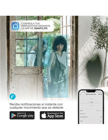 Cámara inteligente Calunda vía wifi 1080P-2MP