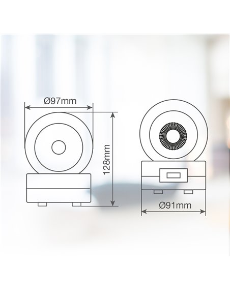 Cámara inteligente Calunda vía wifi 1080P-2MP