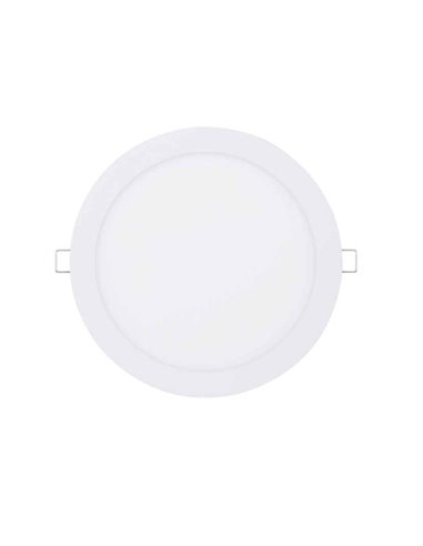 Downlight empotrable LED redondo Lonbo 20W 3000K Blanco
