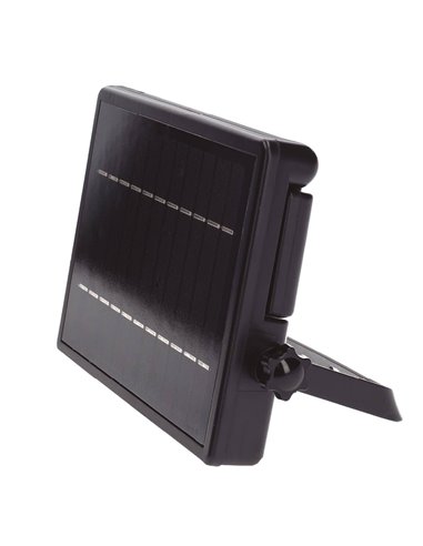 Foco proyector solar LED Cela con sensor de movimiento y crepuscular 6W 3000 - 4000 - 6000K IP54 Negro