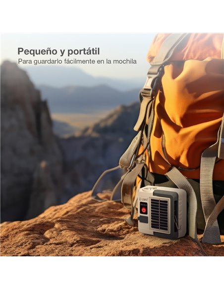 Linterna solar LED recargable 290lm
