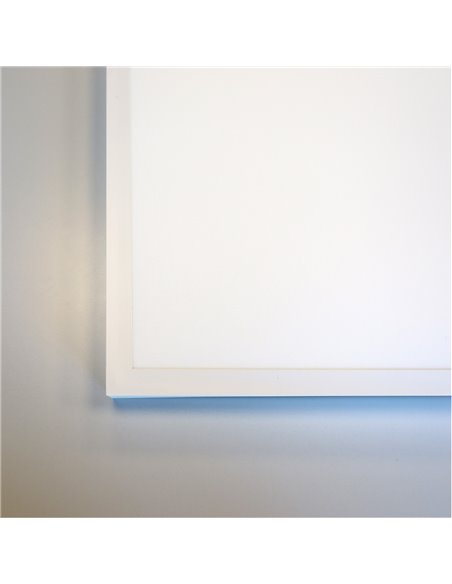 Panel superficie LED rectangular Kisongo 90x30cm 36W 6000K Blanco