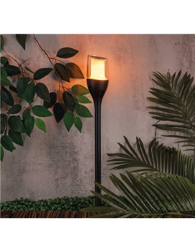 Estaca jardín solar LED Arthar 1600-1800K IP44