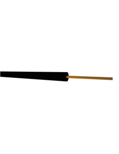 Rollo 100M Cable flexible (1x2.5mm) Negro
