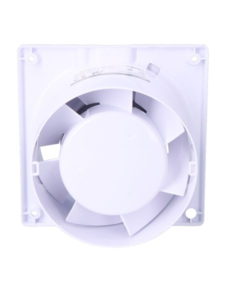 Extractor de aire con tapa blanca 11w ø10cm edm