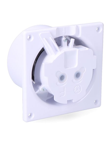 Extractor de aire con tapa blanca 11w ø10cm edm
