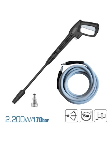 Hidrolimpiadora 2.200w 170 bar koma tools
