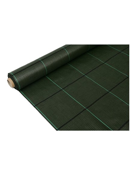 Malla antihierba 100 gr 1 x 100 m color verde fun & go