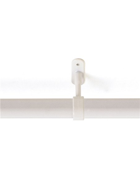 Soporte armario central ovalado blanco (1 ud) cintacor - storplanet