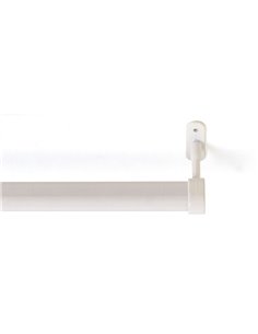 Soporte armario terminal ovalado blanco (2 uds) cintacor - storplanet 2