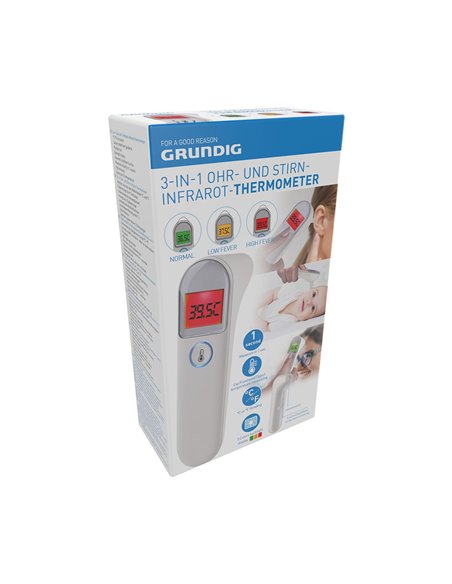 Termómetro infrarrojo 3 en 1 grundig