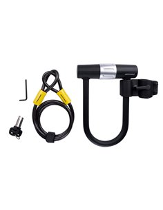 Candado u con cable y soporte dunlop 2