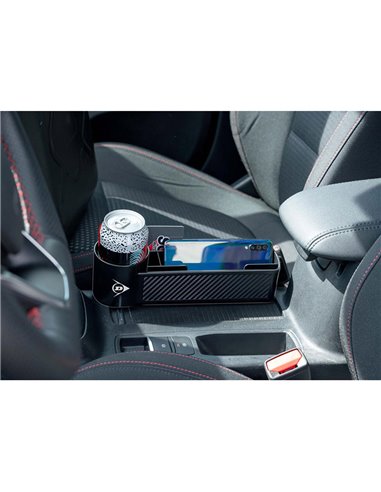 Organizador de espacio entre asientos de automóvil dunlop