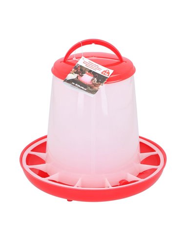 Comedero para aves de corral 3 kg ø25 x 26 cm pet food
