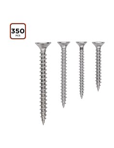 Surtido de tornillos para madera ss black+decker 2