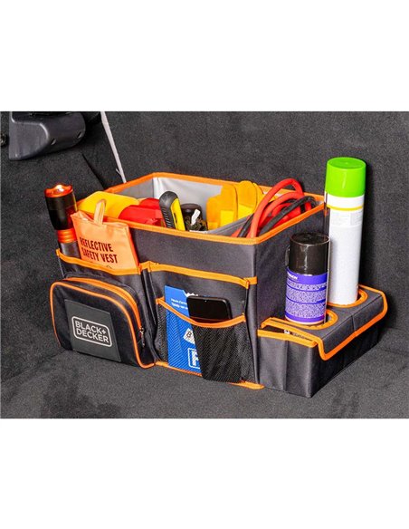 Organizador para automóvil con enfriador black+decker