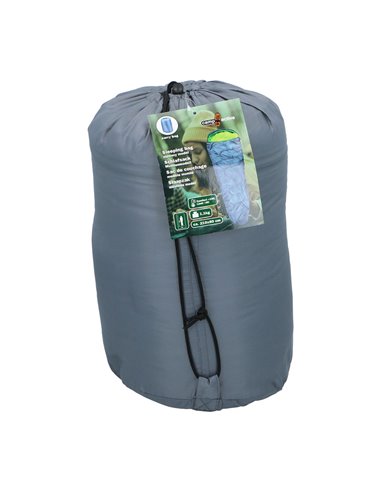 Saco de dormir amarillo/gris camp active