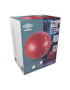 Pelota de fitness ø75 cm roja umbro 2