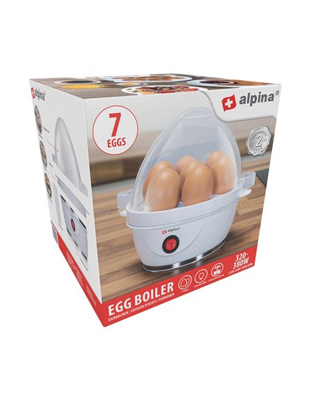Cocedor de huevos 230v 320-380w alpina