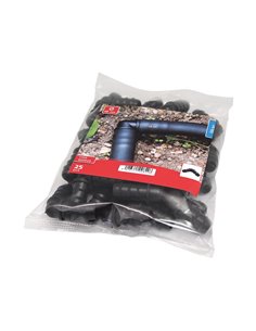 Codo 16mm en bolsa granel 25 unidades 901625 aqua control 2