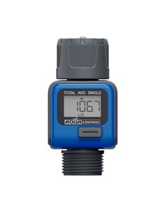 Caudalímetro digital conexión rh 3/4" c2500 aqua control