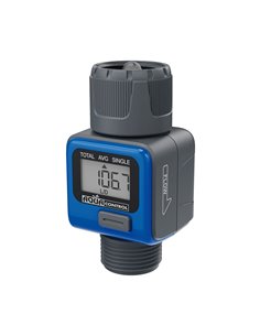 Caudalímetro digital conexión rh 3/4" c2500 aqua control 2