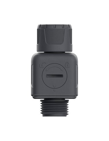 Caudalímetro digital conexión rh 3/4" c2500 aqua control